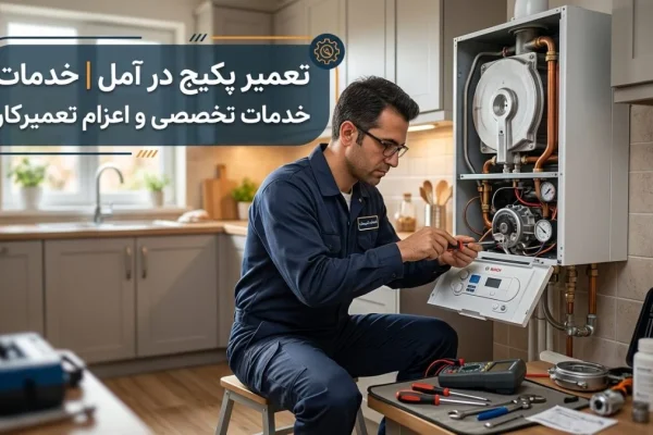 تعمیر پکیج در آمل | خدمات تخصصی و اعزام تعمیرکار